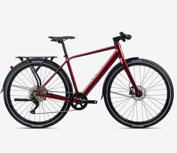 Orbea rower elektryczny  VIBE H30 EQ L Metallic Dark Burgundy Red