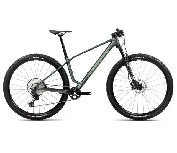 Orbea rower MTB ALMA M20 Seaweed Carbon View