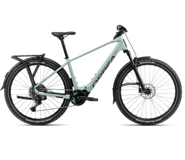 Orbea rower elektryczny KEMEN ADV 20 Blue - Brugundy