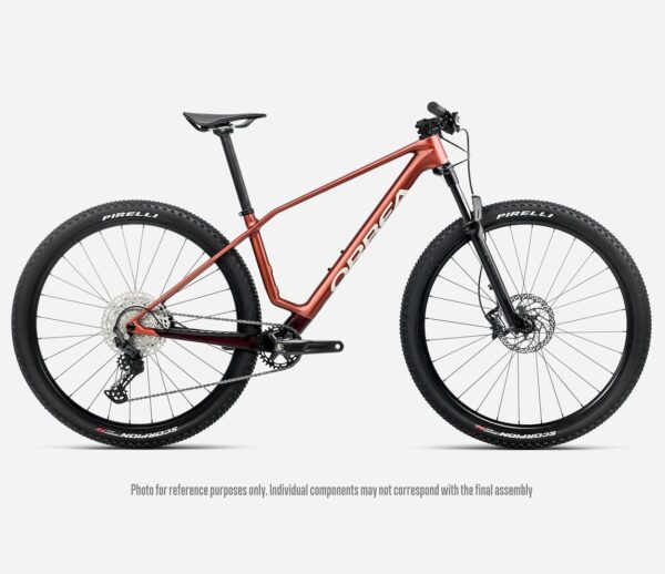 Orbea rower MTB ALMA M50 Mars Red - Burgundy Red