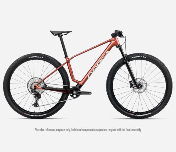 Orbea rower MTB ALMA M30 Mars Red - Burgundy Red