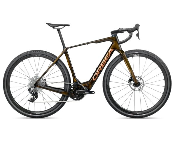 Orbea rower elektryczny DENNA M31e Caramel-Gold Metalic