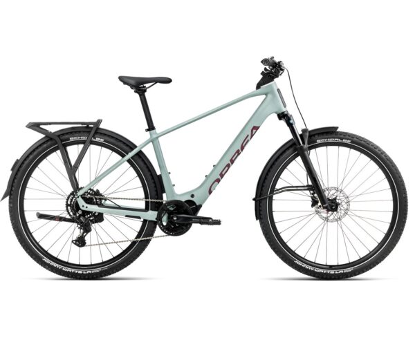 Orbea rower elektryczny KEMEN ADV 30 Blue-Brugundy