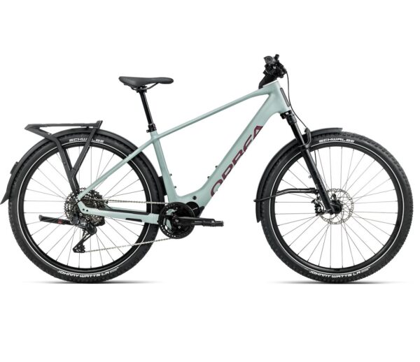 Orbea rower elektryczny KEMEN ADV 10 Blue-Brugundy