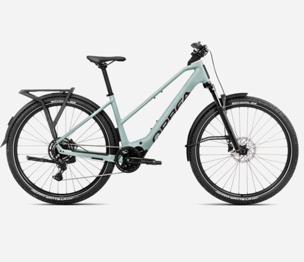 Orbea rower elektryczny KEMEN ADV 30 MID Blue-Brugundy