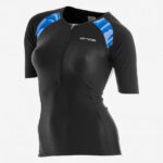Orca koszulka damska 226 S/10 czarno-niebieski