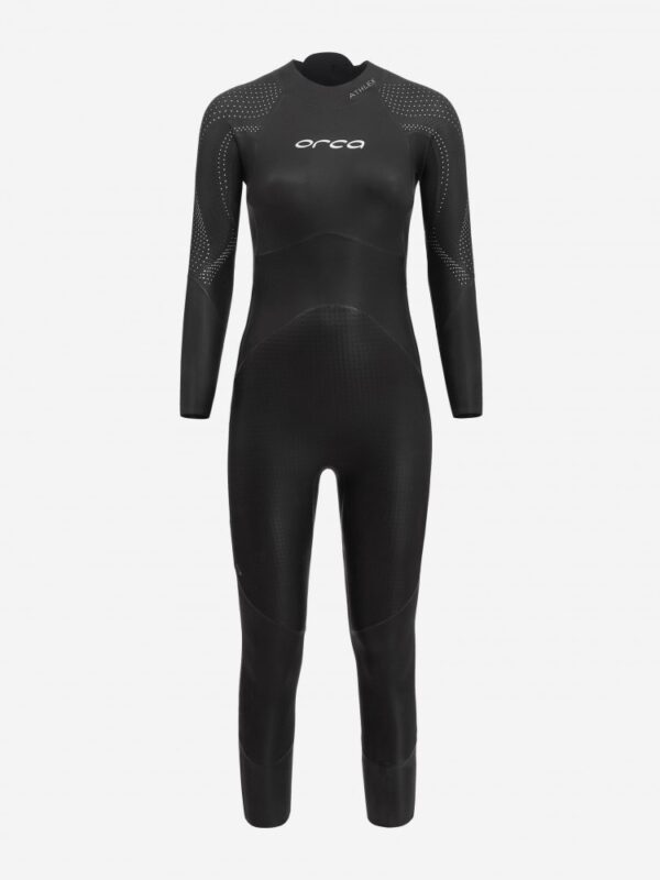 Orca pianka damska ATHLEX FLOW srebrna