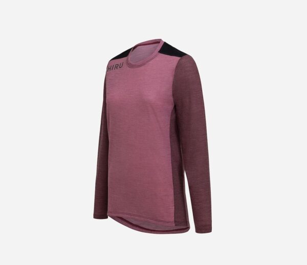 Orbea HIRU koszulka damksa  ADVANCED MERINO LS PINK