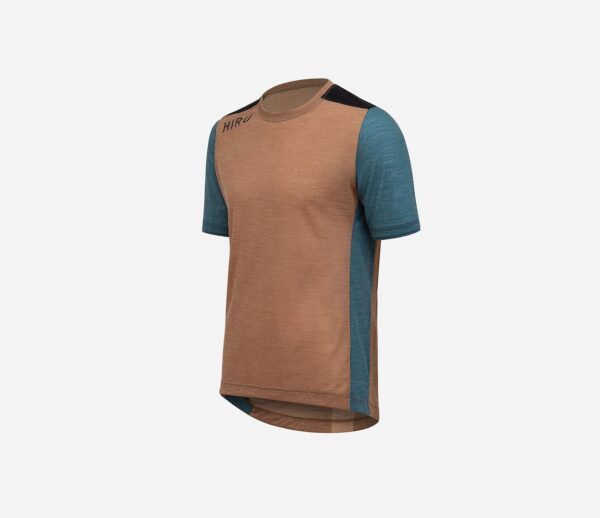 Orbea HIRU koszulka męska ADVANCED Merino SAND