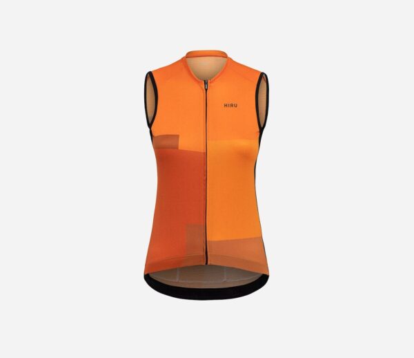 Orbea HIRU koszulka damska CORE bez rękawów ORANGE F