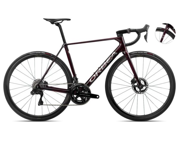 Orbea rower szosowy ORCA M10iLTD PWR Wino-Tytan