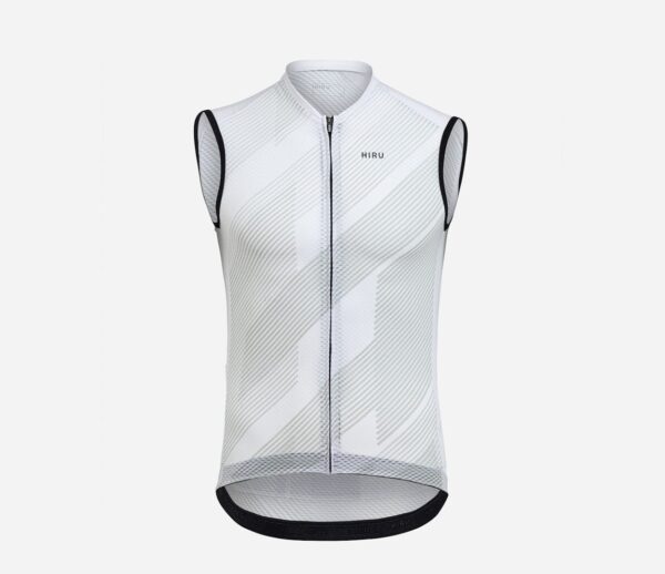 Orbea HIRU męska koszulka CORE bez rękawów WHITE