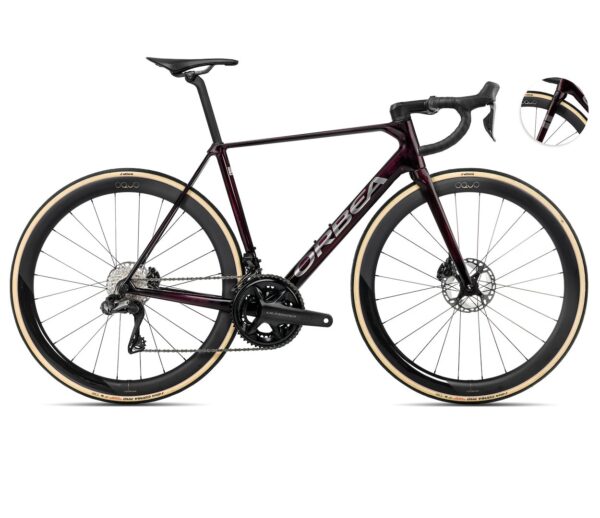 Orbea rower szosowy ORCA M20iLTD Wine Red - Titaniu