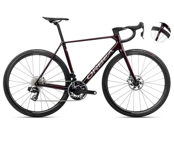 Orbea rower szosowy ORCA M11eLTD PWR 51 Wine Red - Tit