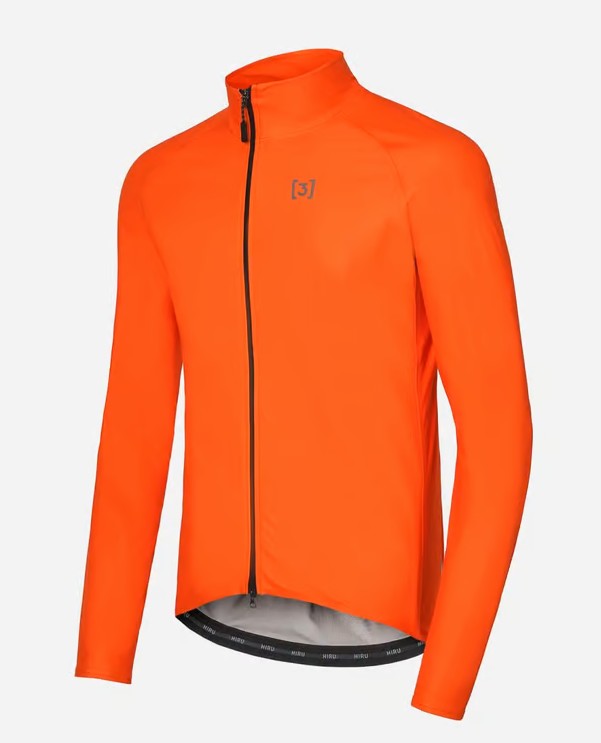 Orbea HIRU M LAB RAIN JACKET L ORANGE