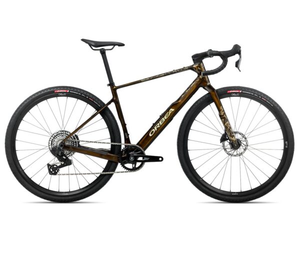Orbea rower gravelowy TERRA M31eTEAM 1X Caramel Carbon