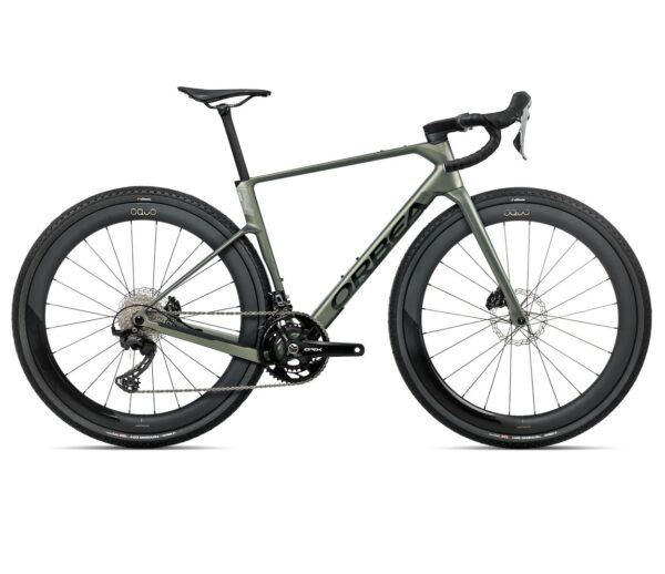 Orbea rower gravelowy TERRA RACE M20LTD z OQUO RC30TEAM Spaceship Green