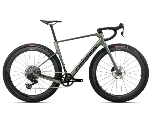 Orbea rower gravelowy TERRA RACE M31eLTD z OQUO RC30TEAM 1X Spaceship Green