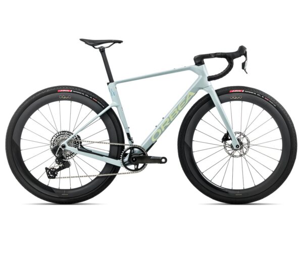 Orbea rower gravelowy TERRA RACE M21eLTD z OQUO RC30TEAM 1X Frozen Concrete