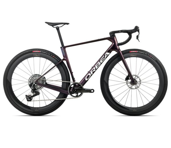 Orbea rower gravelowy TERRA RACE M21eLTD z OQUO RC30TEAM 1X Sunset Carbon