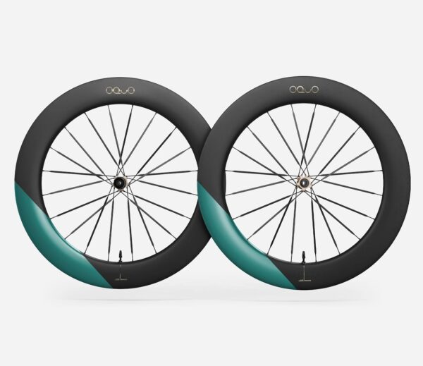 OQUO KOŁA RA80LTD CS SHIMANO HG SET Metallic Jade