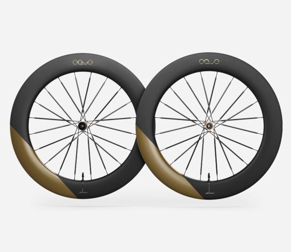OQUO KOŁA RA80LTD CS SHIMANO HG SET Metallic Olive Green