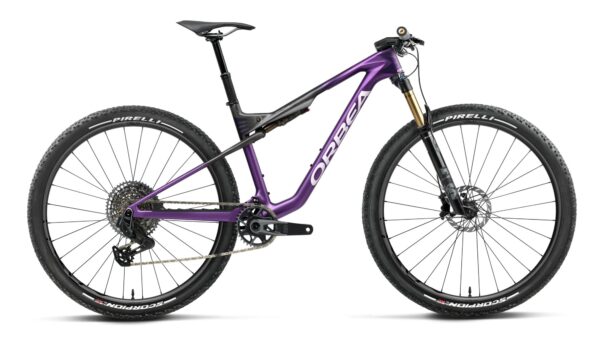 Orbea rower MTB OIZ M-TEAM AXS Royal Plum - Diamond Black Carbon